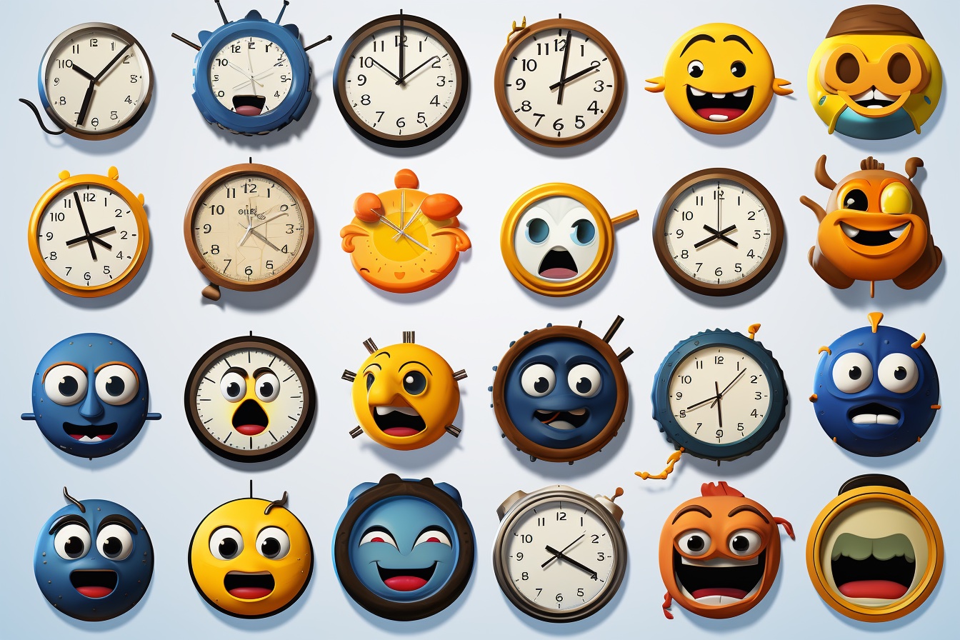 Emoji时钟图案2